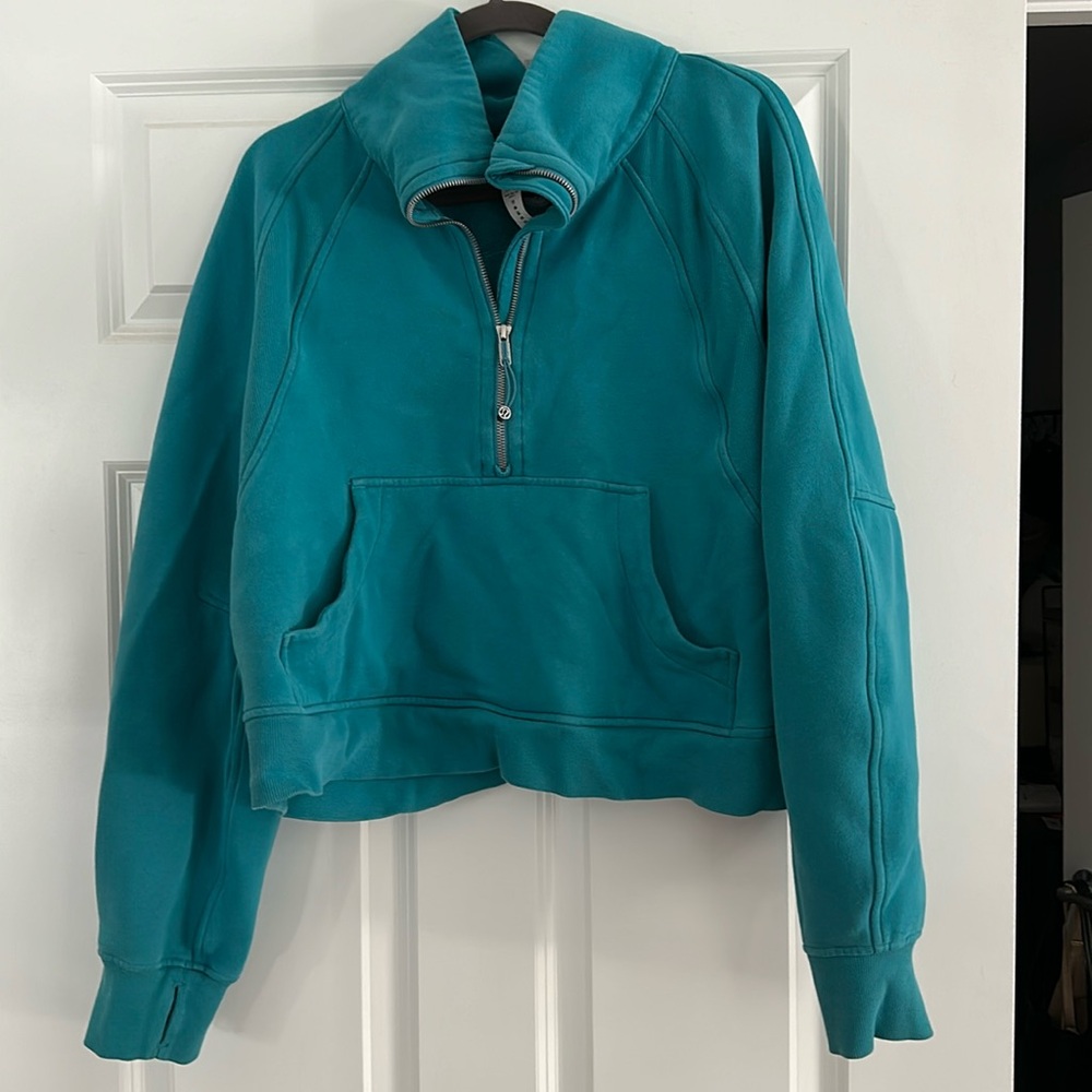 Lululemon half zip scuba hoodie